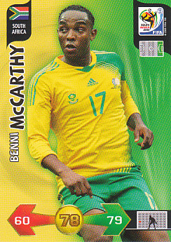 Benni McCarthy South Africa Panini 2010 World Cup #316